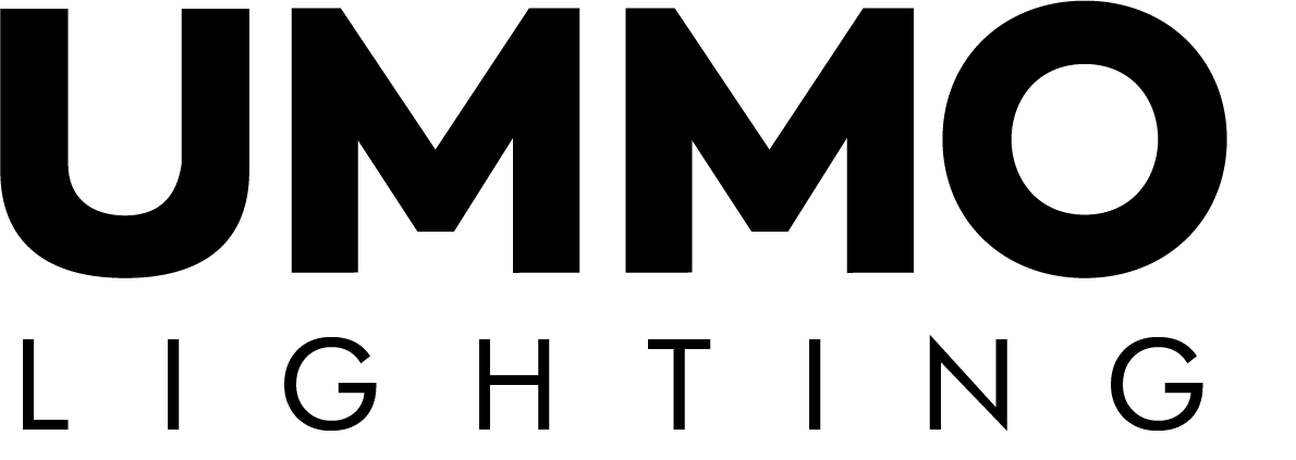 logo UMMO_lighting czarne